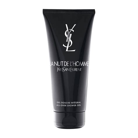 gel douche yves saint laurent la nuit de l'homme|la nuit de l'homme.